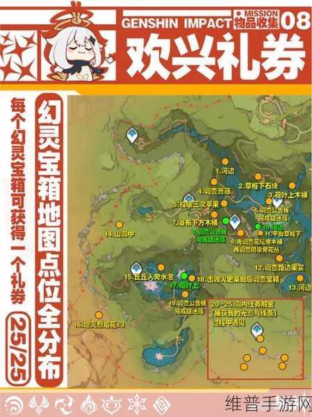 原神欢兴礼券全攻略,获得方法与位置详解