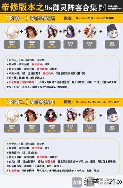 阴阳师手游御灵3层挂机阵容搭配全攻略