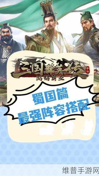 微微三国蜀汉群英阵容的绝佳搭配攻略