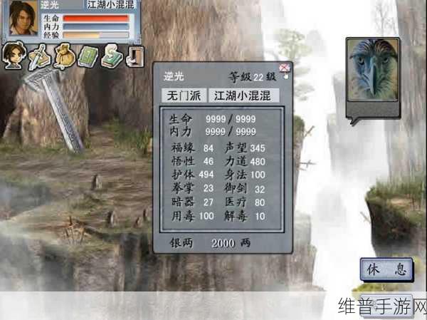 金庸群侠传3低悟性玩法深度攻略，挑战极限，成就非凡武侠梦