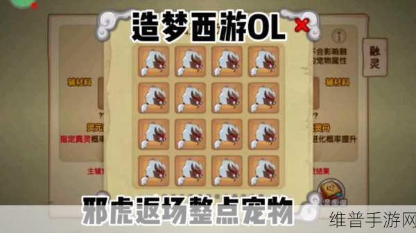 造梦西游OL猛虎套获取全攻略