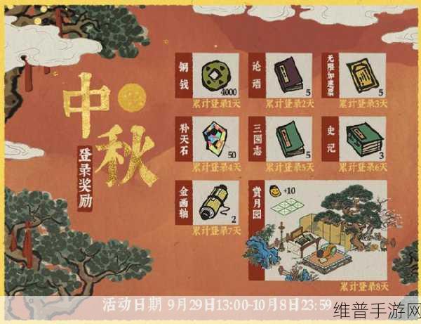 江南百景图中秋礼包与每月画卷礼包大比拼