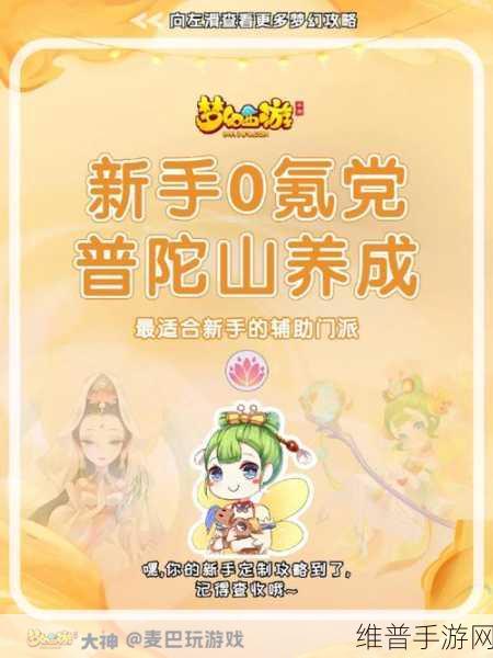 梦幻西游手游高分攻略,全面解析普陀山技能学习之道