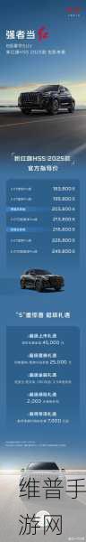 新红旗HS5 2025款玄影版联动手游攻略，豪迈登场，演绎强者新篇章