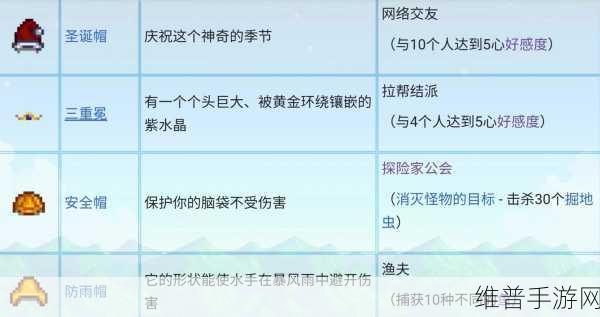星露谷物语稀有帽子获取全攻略，解锁时尚新境界