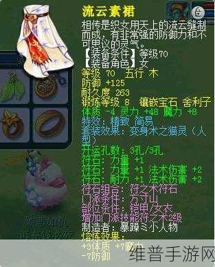 梦幻西游手游攻略,69级魔方寸套装选择深度解析