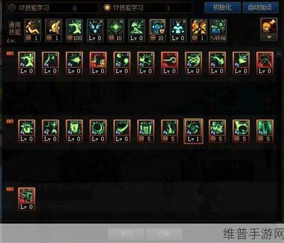 DNF移动版元素师加点全攻略，解锁顶级输出，征服地下城