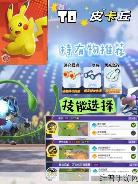宝可梦大集结新手必备，持有物完美搭配指南