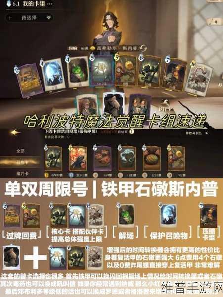 哈利波特手游，最强金卡组全解析与玩法指南