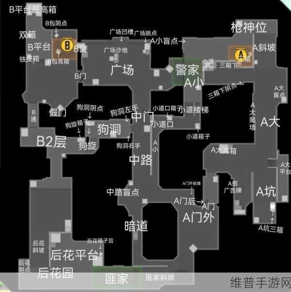 穿越火线手游港口地图道具投掷全攻略