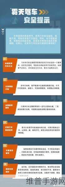 秋冬团雾频现，手游玩家安全驾驶秘籍大揭秘！