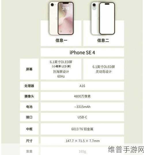 iPhone SE 4量产与发布计划曝光，手游玩家迎来全新体验