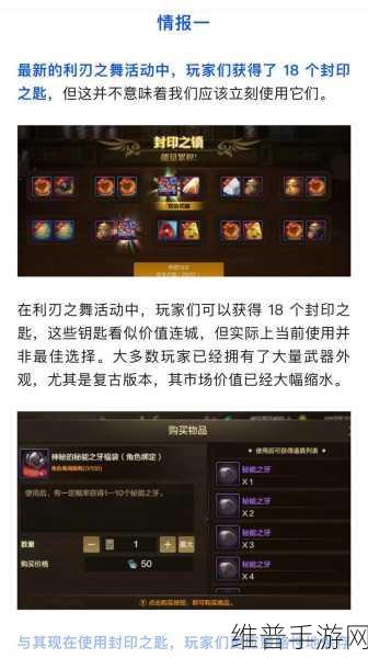 地下城与勇士DNF，揭秘迷之封印礼盒的丰富宝藏
