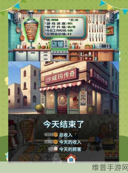 沙威玛传奇升级全攻略,解锁经营新高度