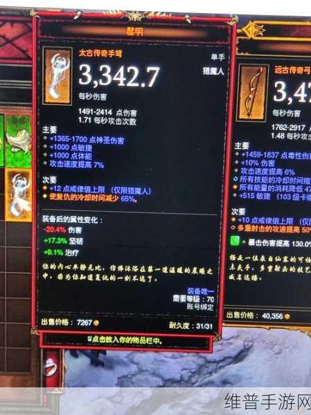 暗黑黎明时代揭秘，狂战神索迪十级进阶装备深度剖析