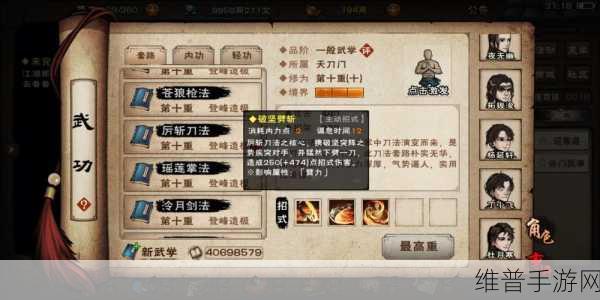 烟雨江湖深度解析,三阴催心功的武学魅力与实战应用