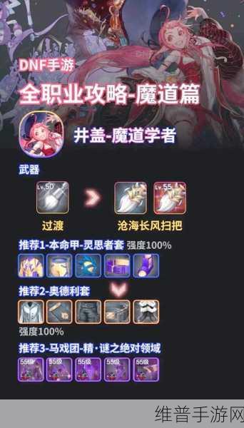 DNF手游魔道职业辅助装备搭配全攻略