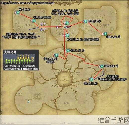 FF14遗产之地风脉位置全攻略一览