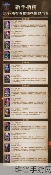潮汐守望者套装属性选择全攻略，打造你的专属战斗风格