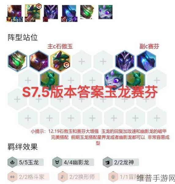 云顶之弈版本深度解析，最强驯龙流赛芬与传统赛芬的差异对比