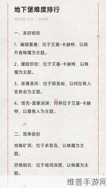 地下城堡2深度攻略，D、C、B、S级别副本挑战全解析