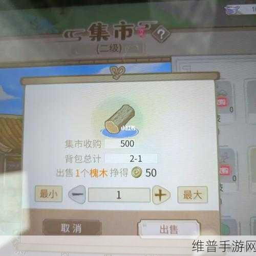 解忧小村落，集市交易的独家秘籍