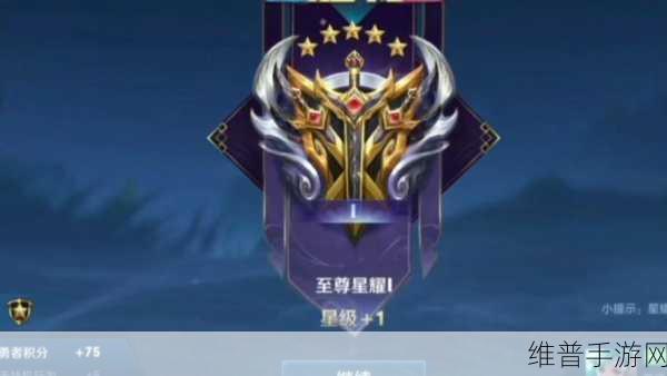 王者荣耀星耀段位深度解析，顶级玩家的荣耀之路