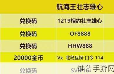 航海王热血航线公测礼包码大全及兑换礼包码使用方法深度解析