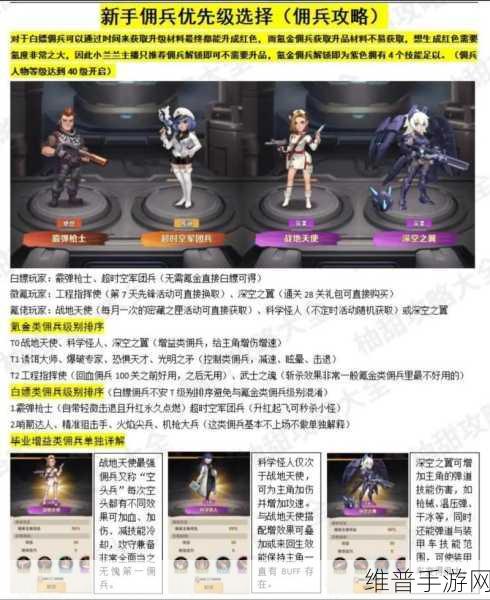 暗黑黎明游戏佣兵攻略，整点抽取佣兵深度解析