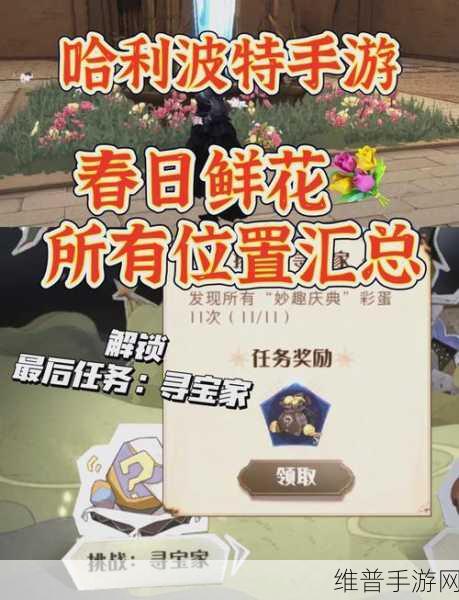 哈利波特手游攻略，拼图寻宝食物位居位置全解析