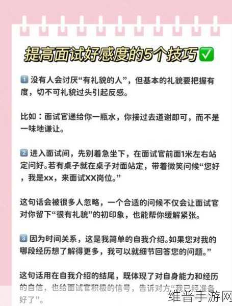 手游界精英攻略，在IT高管面试中脱颖而出的十大秘籍