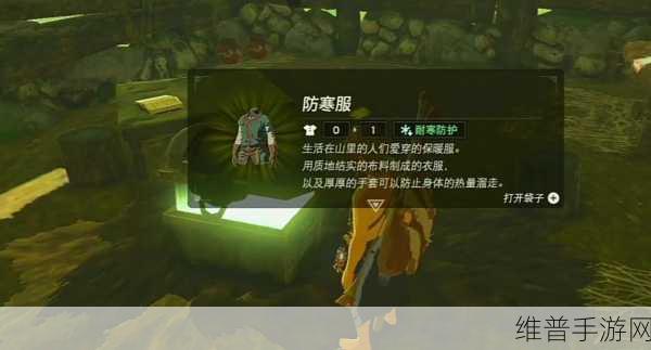 塞尔达传说王国之泪手游攻略，轻松获取残旧的防寒服