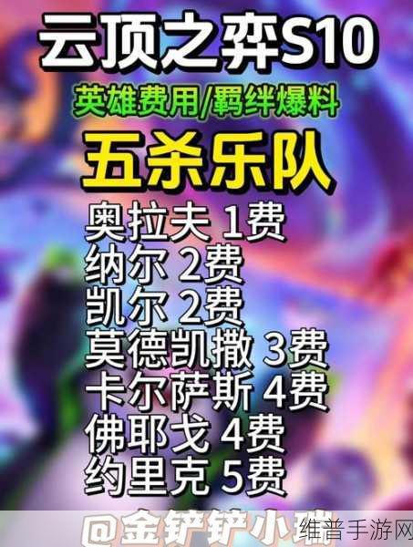 深度解析云顶之弈 S10 五杀摇滚羁绊的强大魅力