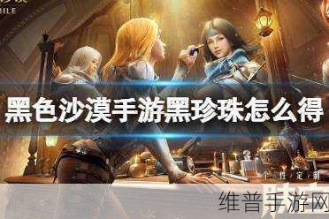 黑色沙漠手游深度攻略，揭秘白珍珠的获取之道