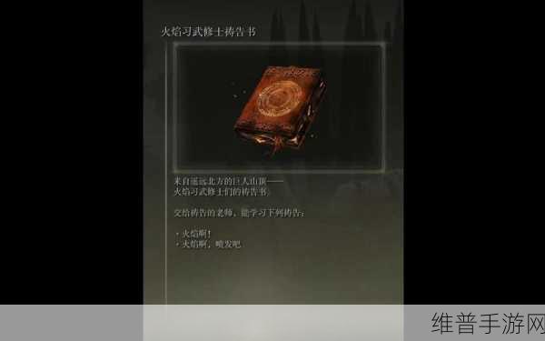 艾尔登法环龙信仰祷告书获取全攻略