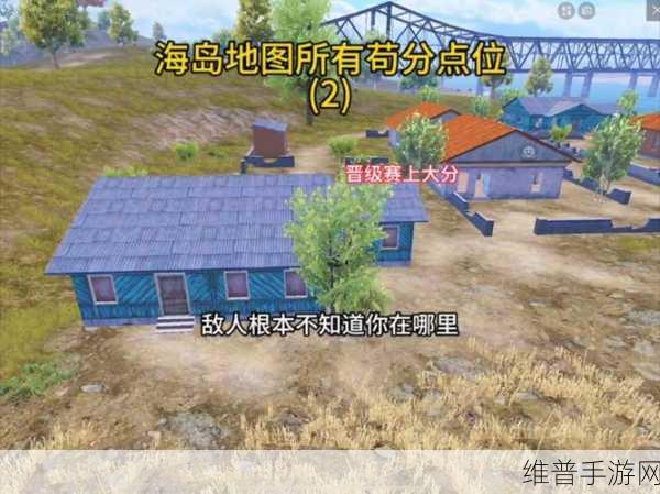 和平精英海岛地图信号枪精确位置大揭秘
