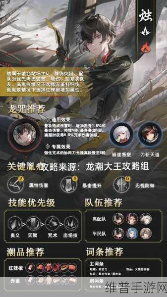 归龙潮烛角色技能深度解析与实战应用指南
