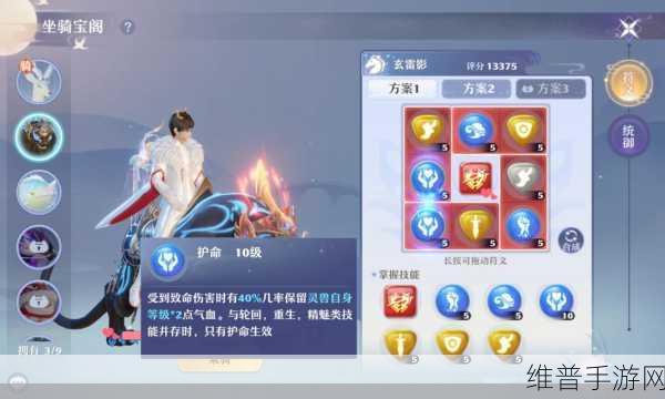 梦幻新诛仙坐骑符文深度解析与搭配攻略