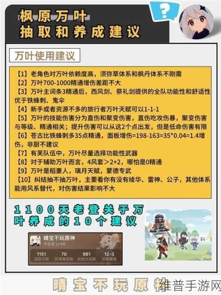 原神角色强度剖析，万叶与温迪，助你理性规划抽卡选择