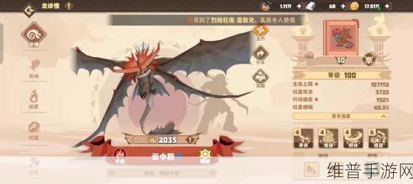 驯龙高手手游，肉球技能全解析与致胜攻略