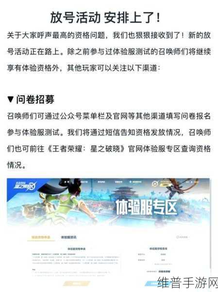 王者荣耀体验服申请全攻略,解锁前瞻版游戏资格