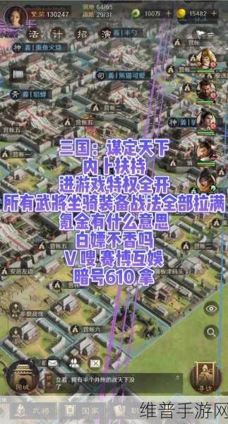 三国谋定天下手游攻略，深度解析负面状态及其应对策略