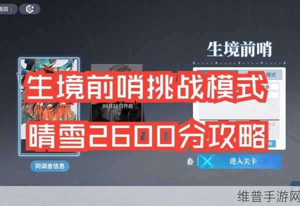 白荆回廊晴雪角色深度解析与实战攻略