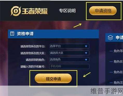 探秘乱世王者体验服申请全攻略