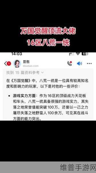 万国觉醒排兵布阵秘籍，解锁策略与资源管理的双赢艺术