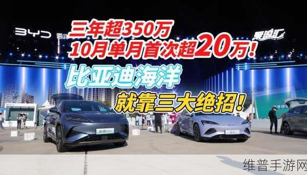 比亚迪海洋网三年大卖350万辆启示录，新技术新品类如何领航手游新蓝海