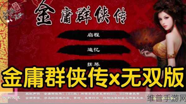 金庸群侠传2加强版，低悟性角色通关全攻略