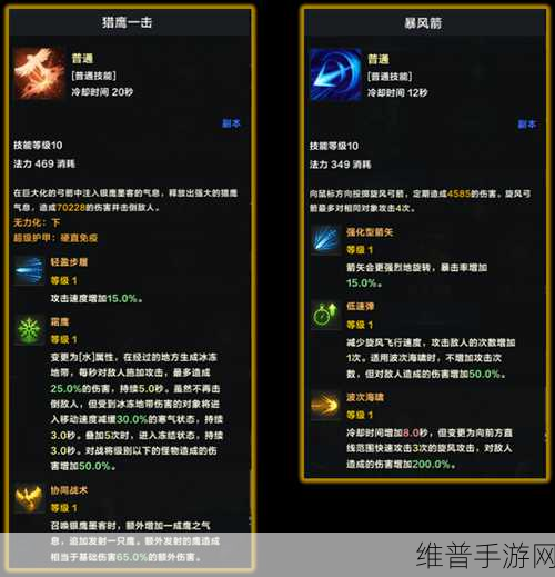 命运方舟鹰眼加点全攻略，精准定位，高效练级