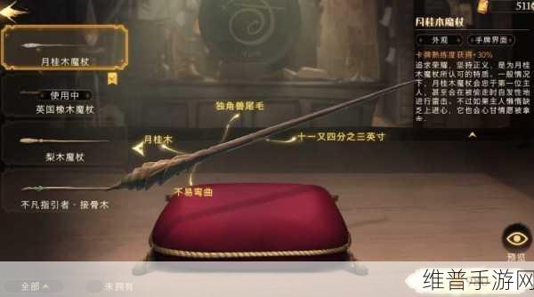 哈利波特魔法觉醒魔杖汇总与选择攻略