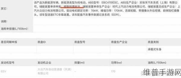 与众06震撼登场，大众ID系列手游新成员与磷酸铁锂电池技术亮点解析